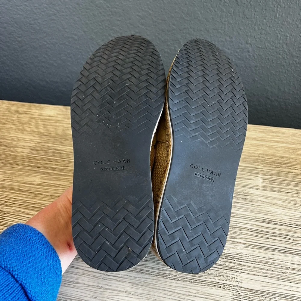 Cole Haan Tan Espadrilles